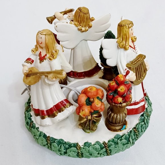 Old Virginia Candle - Candle Capper "Musical Angels" Stays on Candle While Lit! - Picture 4 of 5